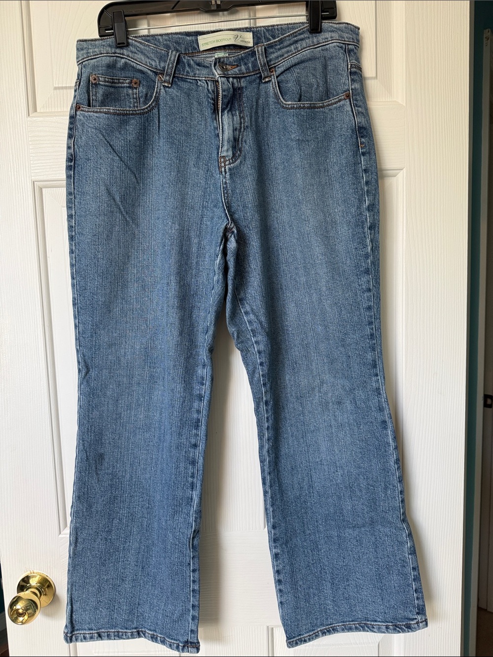 Venezia Light Blue Boot Cut Wide-Leg Jeans